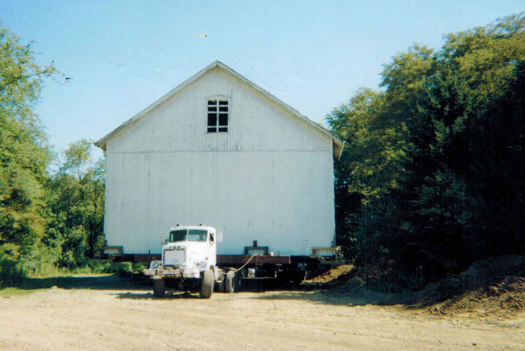 Barn moving and jacking